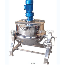 electric/steam heating jacketed kettle, stainless steel jacketed cooking kettle